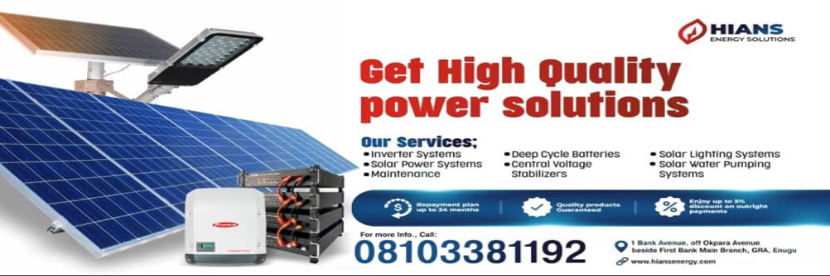 Hians Energy Solutions Limited