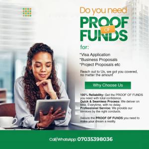 Proof of funds